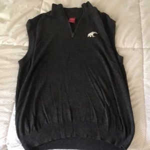 Alabama Zip-Up Sweater Vest
